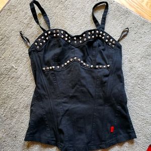 Royal Bones Spiked Corset